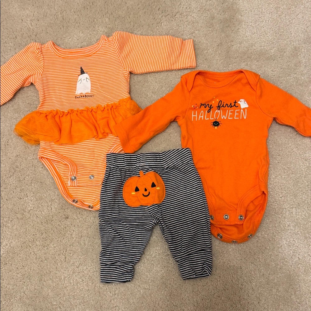 CARTERS Halloween Newborn Bundle
